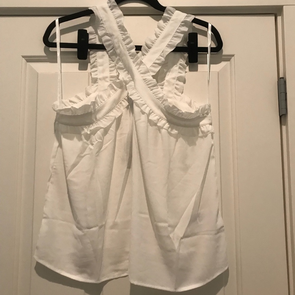J Crew Drapey Wrap-Front Top